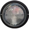 Lampo Lighting technology Plafoniera in resina da parete o soffitto tonda 19 cm da esterno nera IP44 1XE27 E096NE