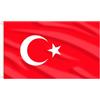 AhfuLife 2 Bandiere Turchia, 150×90cm Bandiere Türkiye Nazionali, Doppio Lato con Occhielli in Ottone, per Coppa del Mondo, Campionato Europeo, Eventi di Calcio, Giardini Esterni e Festa