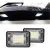 DUOMAICN Luce Targa a LED da 2 Pezzi per B/Enz X204 Classe GLK GLK350 GLK300 2007-2013 Bianco