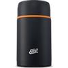 Esbit Contenitore termico classico per alimenti, 1000 ml, nero, in acciaio inox, per cibi caldi e freddi