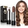 Virecose Penna Colore Capelli, Caffè Stick Colorato Istantaneo Per Capelli, Bastone di Colore per Capelli Tintura temporanea Per Colorazione Rapida