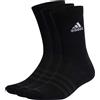 Adidas Cushioned Socks x3 Black, Taglia 37-39 40-42 43-45