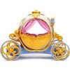 Jada - Carrello di Cenerentola, Radio Controllo Principesse Disney. con 2 canali, 2,4 GHz, con Luce e Suono. Batterie Incluse. Compatibile con Polsi Fino a 38 cm. (253077001)