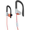 Energy Sistem Sport 1 - Auricolari con microfono incorporato, Controllo di riproduzione, cavo di 1.2 m, Rosso