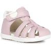 Geox B Sandal Macchia Gir, Sandali Bimba 0-24, Rose WB, 23 EU