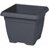 Arca Vaso Quadro similcotto cm 30x30 antracite