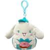 Squishmallows Squishmallow Original Cinnamoroll - Peluche a clip, 8,9 cm, taglia S