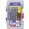 Tivoly 11901170054 - Valigetta Ranger T20 per foratura in metallo, legno, cemento, piastrelle, ceramica