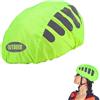 Qinsky Copricasco Bici Impermeabile,Copri Casco Bici Impermeabile Riflettente Copertura Copricasco da Bicicletta con Regolabile Fibbia per Escursioni e Viaggi