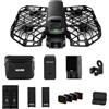 HOVERAir X1 PRO Action Cam Volante, drone 4k pieghevole con 10+ Modalità di Volo Completamente Automatiche, 42 KM/H Velocità di Follow, Vola Ovunque con OmniTerrain(Combo Ciclismo)&battery
