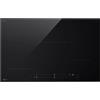 LG CI7Z3035BA Piano cottura induzione 80cm, Potenza 2,5 ~ 7,4kW ,4 zone, 1 flex, Controlli indipendenti, Power Shift, Wi-Fi , Nero Schott
