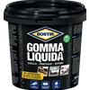 BOSTIK Gomma Liquida in Barattolo per sigillature, protezioni e riparazioni, Adatto per applicazioni interne ed esterne, Colore Nero, Pedonabile, Confezione da 0,750L