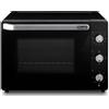 DELONGHI De'Longhi Forno Elettrico, 5 livelli di Cottura, Temperatura 80-230°C, Timer, Capacità 40L, Include Teglia, Griglia e Pinza EO40112.BK, Potenza 2000W, Nero
