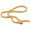 Dankadi Collana drago testa chiusura Chopin cubano grande 5 mm in 925 argento dorato catena cubana maglia stile retrò vintage rock punk hip pop serpente regalo gioielli festa per uomo, 20, Argento
