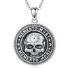 ROMANTICWORK ROMANTIC WORK Collana egiziana in argento Sterling 925 Egitto Ankh/Anubis Ciondolo Egiziano Gioielli Regali per Uomo Donna
