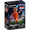 PLAYMOBIL Sport & Action Giocatore 71130 Olanda Giocattolo per Bambini dai 4 Anni
