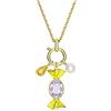 Swarovski Pendente Dulcis, Caramella, Multicolore, Placcato color oro