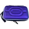 Hzycwgone Custodia da Trasporto Rigida per Nintendo Gameboy Advance GBA DS | Borsa da Viaggio Copertura per Gameboy Color Pocket GBA/GBC/GBP/DS Lite/NDSL/NDSi, per Viaggi e Protezione Esterno, Viola