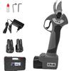 Kawapower Forbici da potatura a batteria 14,4 V, 2 x 2 Ah, 14,4 V, 250 W