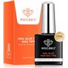 Modelones Colla per Unghie Finte, Gel di Estensione Facile per Colla Unghie Finte, Primer Unghie, Base Coat e Rinforzante, Gel Blossom, Gel Unghie Regalo 15 ML