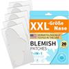 PimpleGuard Cerotti Brufoli Invisibile Pimple Patch Brufoli Hydrocolloid Patch 2 in 1 Giorno e Notte Che Anti Acne Impermeabile e Traspirante Assorbenti (20 pezzi)