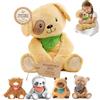 Lilly's Love Peluche ponderato 2,3 kg, animale calmando per ansia, Dexter the Dog lavabile in lavatrice con interno rimovibile