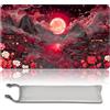 MilkPlaymat MTG - Tappetino da gioco XXL, 60 x 35 cm, motivo fantasia ad alta definizione, tappetino antiscivolo in gomma per TCG/CCG/MTG (non zona, mtg50-3)