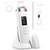 Lixara Pulizia Viso Ultrasuoni, Viene Fornito con 4 Modalità Viso e Intensità Regolabile, Skin Scrubber, Luce Rossa e Blu, Display LED e Funzione di Spegnimento Automatico, Skin Scrubber Ultrasuoni
