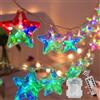 Mecctuck Luci Natalizie, Christmas Lights, 300 cm Catena Luminosa Natalizia, Luci Natale Interno con 20 LEDs, Decorazioni Natalizie, Decorazioni Natalizie per Albero di Natale Giardino Balcone