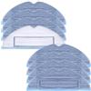 DUBUOZA Confezione da 8 panni per mocio per Roborock S8/S7/S7 MaxV Ultra/S7 MaxV Plus/S7 MaxV/S7 Max Ultra/S7 Pro Ultra/T7, morbidi panni di ricambio in microfibra, lavabili e riutilizzabili