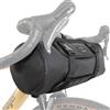 M-Wave Borsa per manubrio bicicletta, impermeabile, riflettente, ROUGH RIDE FRONT BLACK SERIES