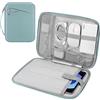 MoKo Custodia Morbida con Maniglia per Tablet da 9-11 Pollice, per iPad Pro 11 M4 2024/11 pollici iPad Air M2 2024/iPad 10a 10,9 2024/iPad Air 5/4 10,9, Galaxy Tab S9/S8/S7/A9+/A8/A7, Blu nebbioso