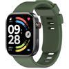 BDIG Silicone Cinturino Compatibile con Xiaomi Redmi Watch 6/5/4 & Mi Band 9 Pro/8 Pro,Sportivo Morbido e Traspirante Regolabile Per Redmi Watch 6/5/4 Uomo Donna