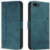 Bravoday Cover per Huawei Y5 2018 / Y5 Prime 2018 / Y5 Lite 2018, Flip Custodia in Pelle PU Portafoglio Custodia per Huawei Y5 2018, con Slot per Schede, Verde