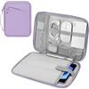MoKo Custodia Morbida con Maniglia per Tablet da 9-11 Pollice, per iPad Pro 11 M4 2024/11 pollici iPad Air M2 2024/iPad 10a 10,9 2024/iPad Air 5/4 10,9, Galaxy Tab S9/S8/S7/A9+/A8/A7, Viola