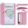Dadanism 6-7 Pollici Custodia Protettiva in Silicone per 7 All-New Kindle Paperwhite e Kindle Colorsoft Signature Edition, 6 K-indle/K-indle Oasis/E-Reader, Rosa