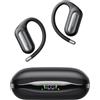truefree EarFit DS1 Cuffie Bluetooth 6.0, Wireless Auricolari Sport con Cordino, 40 Ore di Riproduzione, 4 HD Mics, IPX5 Impermeabili, Controllo Tattile, per Corsa/Fitness/Palestra, Nero