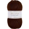 Utopia Crafts Super Aran - Filato per lavori a maglia e uncinetto, 100 g (espresso glow)