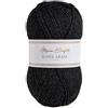 Utopia Crafts Super Aran - Filato per lavori a maglia e uncinetto, 100 g, colore: grigio antracite