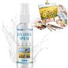 NoxGule Fissativo Acrilico, Fissativo per Disegni, Vernice Fissativa, Spray a Presa Rapida e Fissante del Colore, Adatto per Pittura a Pastello, Pittura a Olio, Schizzi e Pittura a Pastello, 100 ml
