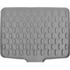 Astralong Tappetino Scolapiatti in Silicone 40x30 cm, Tappetini Lavello Cucina, Gocciolatoio per Lavello, Antiscivolo e Resistente al Calore, Morbido, Pieghevole e Senza BPA, per Lavello e Cucina (Grigio)