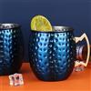 Faizee Möbel Moscow Mule tazza blu 500 ml tazza di rame fatta a mano Mosca Mule tazze di rame