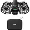HOVERAir X1 PRO Action Cam Volante, drone 4k pieghevole con 10+ Modalità di Volo Completamente Automatiche, 42 KM/H Velocità di Follow, Vola Ovunque con OmniTerrain(Standard)&Custodia Combo