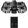 HOVERAir X1 PROMAX Action Cam Volante, drone 8K pieghevole con 10+ Modalità di Volo Completamente Automatiche, 42 KM/H Velocità di Follow, Vola Ovunque con OmniTerrain (Standard)&charging hub