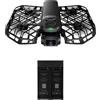 HOVERAir X1 PRO Action Cam Volante, drone 4k pieghevole con 10+ Modalità di Volo Completamente Automatiche, 42 KM/H Velocità di Follow, Vola Ovunque con OmniTerrain(Standard)&charging hub