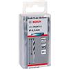 Bosch Accessories 2608577209 HSS PointTeQ (4,1 x 43 x 75 mm) - Set da 10 Pezzi di Punte Elicoidali per Trapano per Metallo, Acciaio, Fusione o Plastica, Grigio (Argento), Ø 4.1 mm