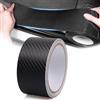 ZY-otu Pellicola autoadesiva in carbonio per auto, 5 cm x 100 cm, 3D in carbonio per auto, colore nero lucido, per tutti i modelli