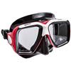 Mares Mask Rover 411243 - Occhiali da Sub per Adulti, Colore: Rosso/Nero