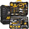 Hi-Spec Set Attrezzi Meccanico per Casa e Garage, Kit Completo | interventi rapidi e ordinati, presa comoda e uso quotidiano, tutto pronto per piccoli lavori, 122 pc