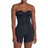 Leonisa Body Short Moldler Riduttore Donna - Fusciacche Colombiane Busto Libero, Nero, L
